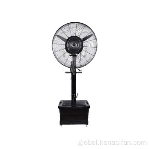Outdoor Pedestal Stand Fan 3 blades metal Pedestal stand floor mists fan Factory